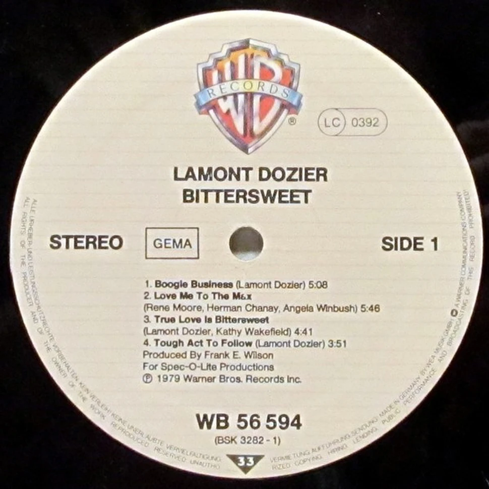 Lamont Dozier - Bittersweet