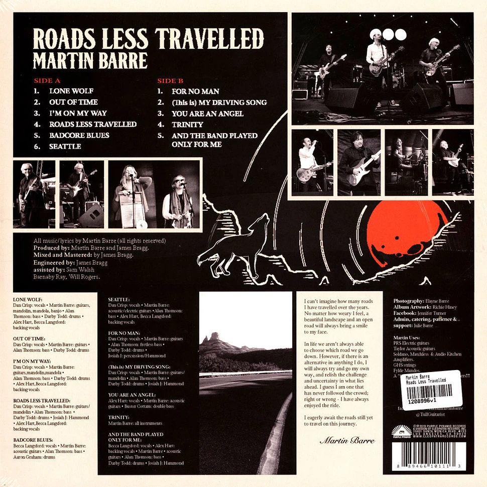 Martin Barre - Roads Less Travelled