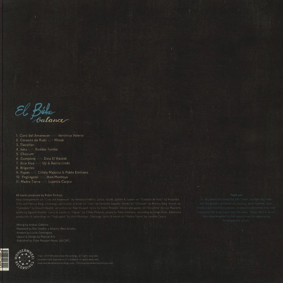 LP El Buho Balance (Azure &amp; Black Swirl Vinyl) WONDERLP26 WONDERWHEEL 未開封 /00260 BALANCE (REISSUE) (AZURE & BLACK SWIRL VINYL)/EL BUHO/エル・ブオ