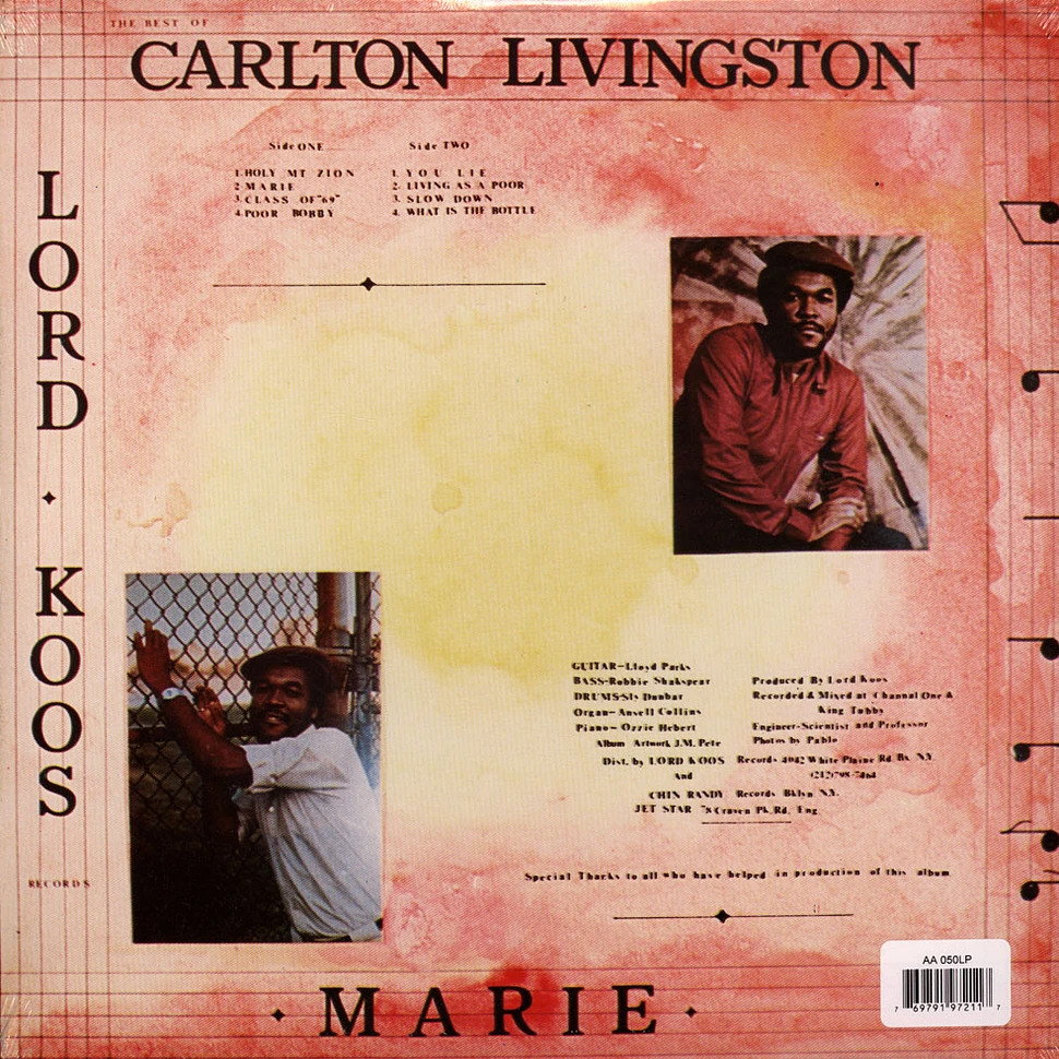 Carlton Livingston - Best Of Carlton Livingston