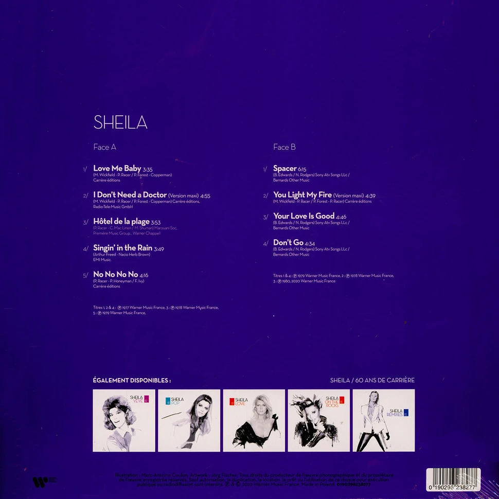 Sheila - Les 60 Ans De Carriere Disco Purple Vinyl