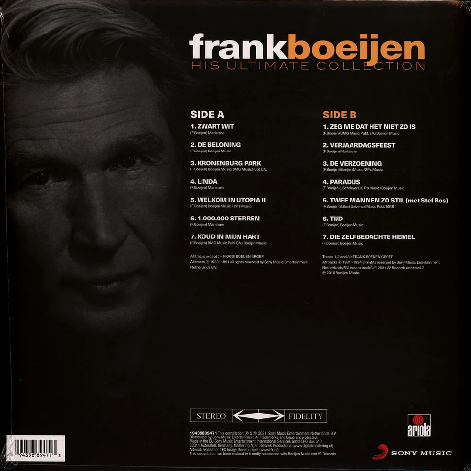 Frank Boeijen - His Ultimate Collection