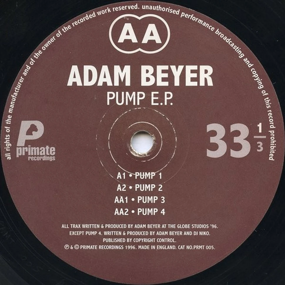 Adam Beyer - Pump E.P.