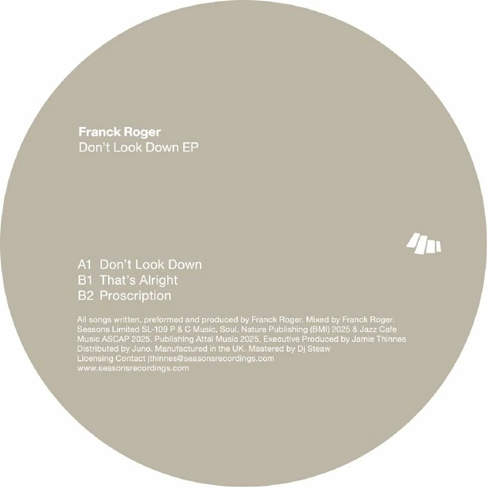 Franck Roger - Don't Look Down EP