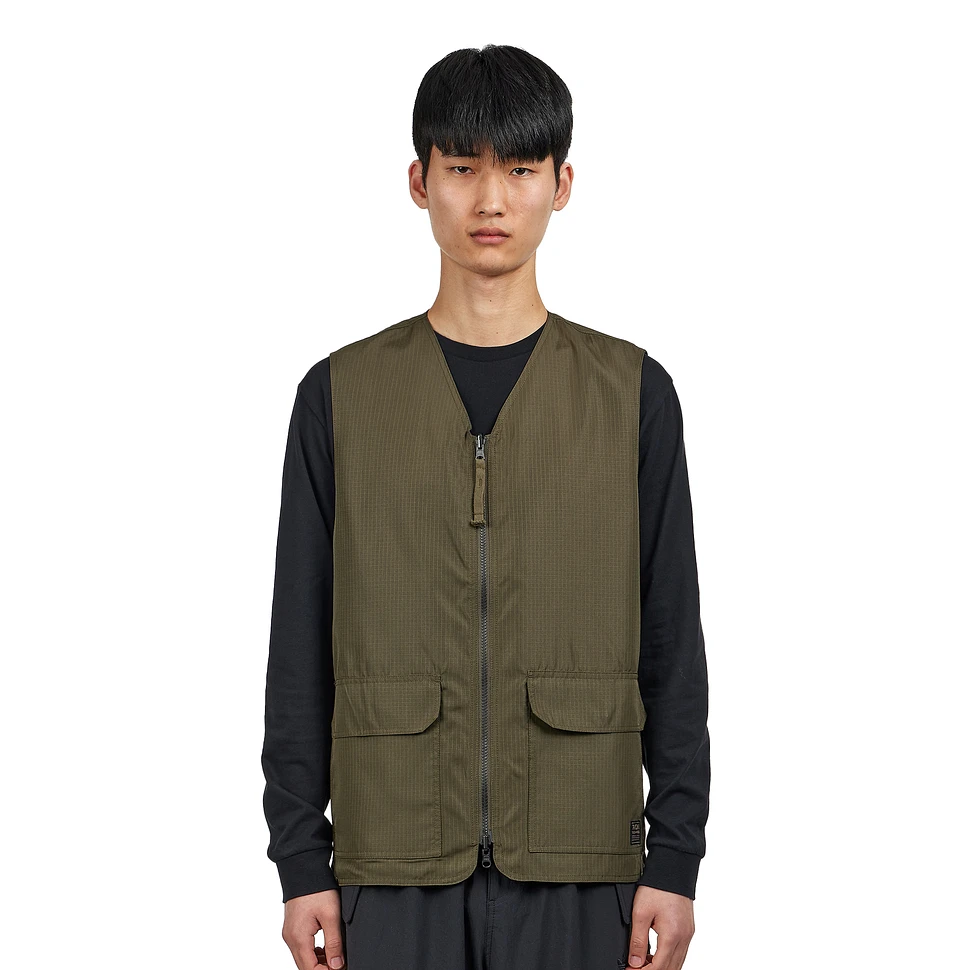 TAION - Non Down Military Reversible V Neck Vest