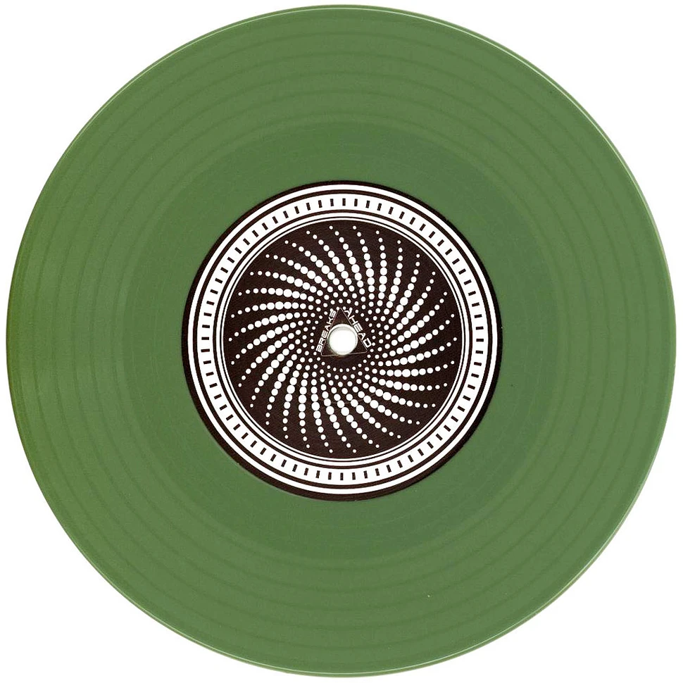 Hand Technics - Skipless & Spiral Scratch Sounds Olive Green Vinyl Edition