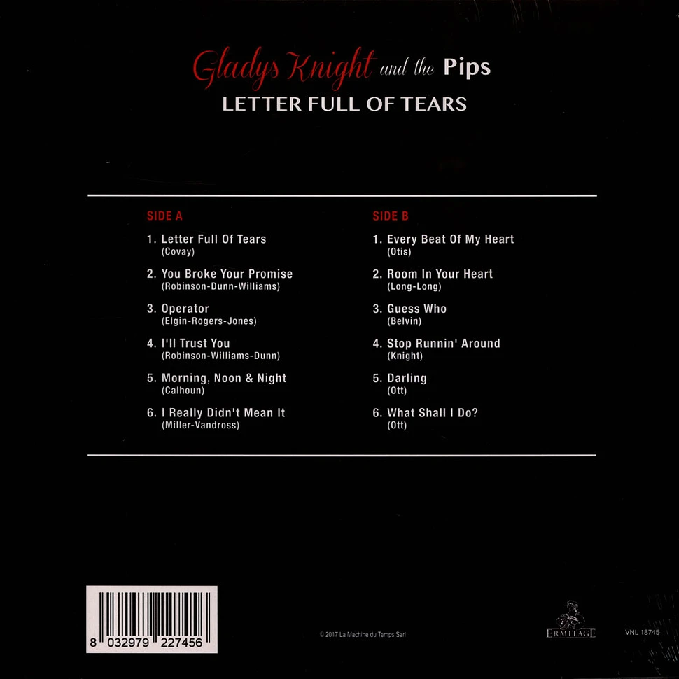 Gladys Knight And The Pips - Letter Full Of Tears