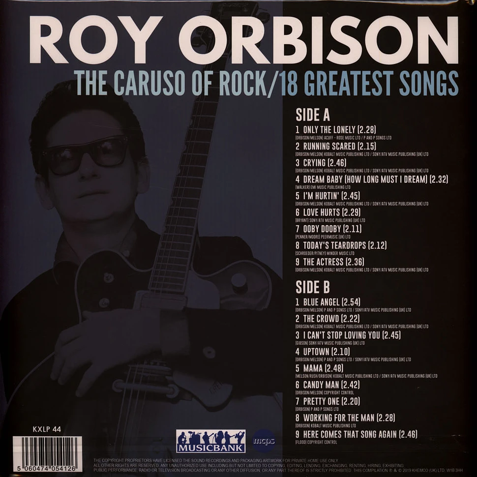 Roy Orbinson - The Caruso Of Rock N Roll