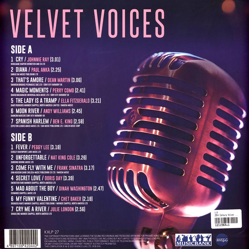 V.A. - 20th Century Velvet Voices