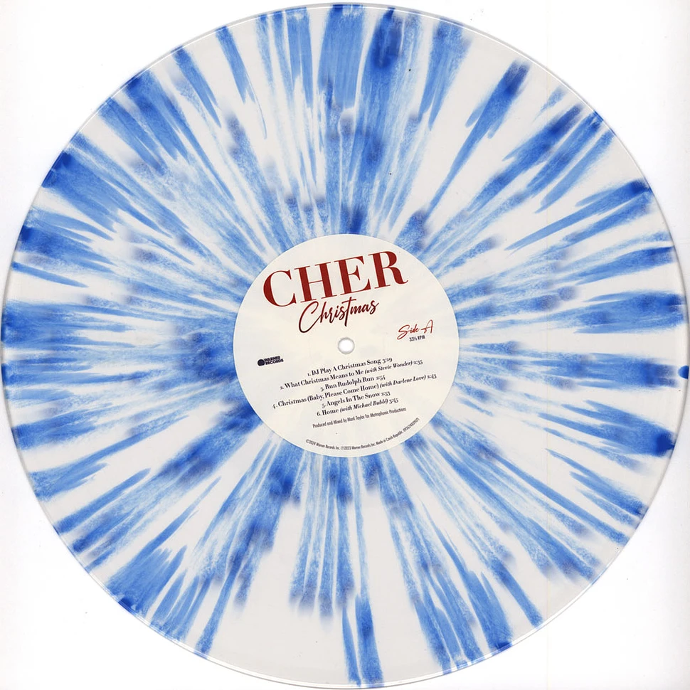 Cher - Christmas Limited Blue & White Vinyl Edition