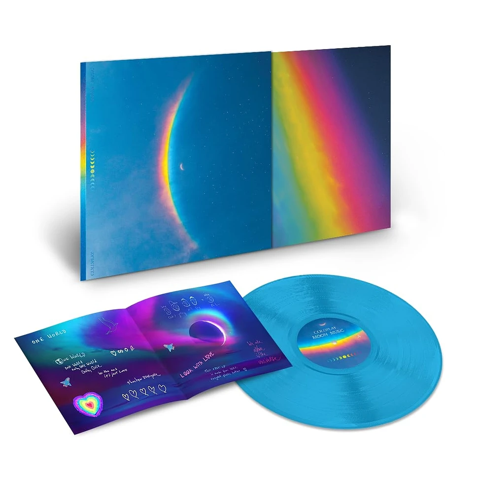 Coldplay - Moon Music Blue Vinyl Edition