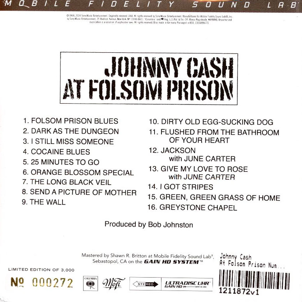 Johnny Cash - At Folsom Prison Numbered Hybrid SACD