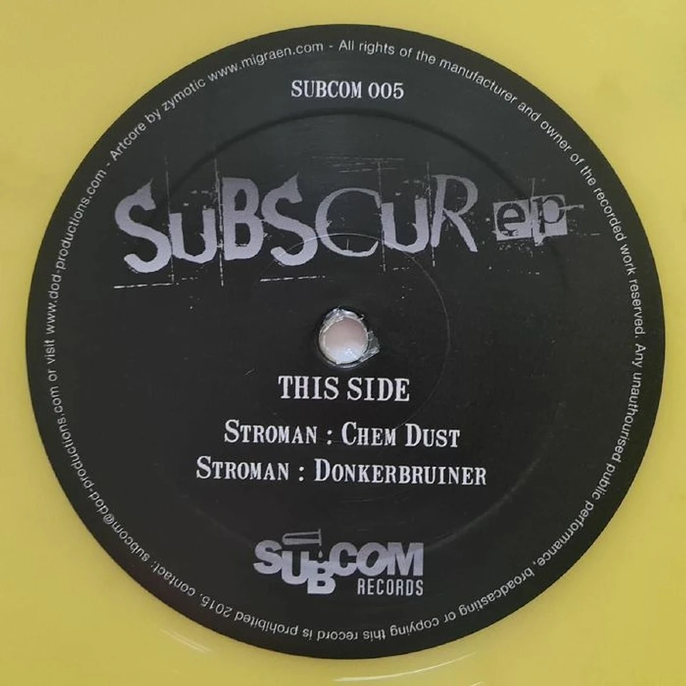 G303 (Aka Stroman) & Collision - Subscur Ep Colored Vinyl Edition