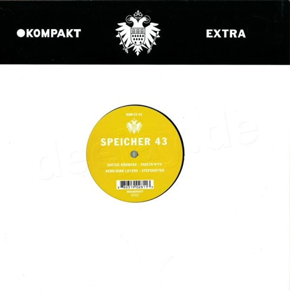 Justus Köhncke / Nerk & Dirk Leyers - Speicher 43