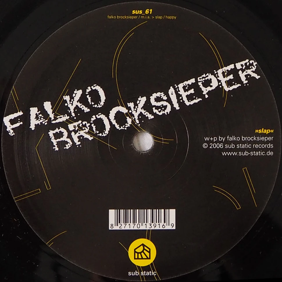 Falko Brocksieper / M.I.A. - Slap / Happy