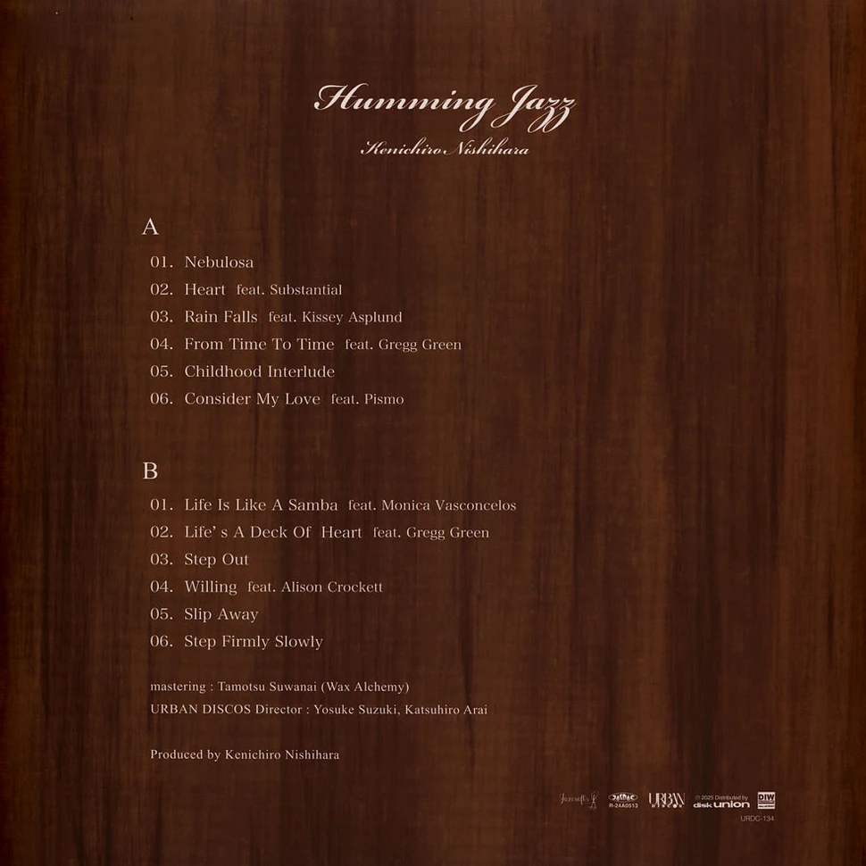 【新品未開封】Kenichiro Nishihara Humming Jazz Humming Jazz | Kenichiro Nishihara