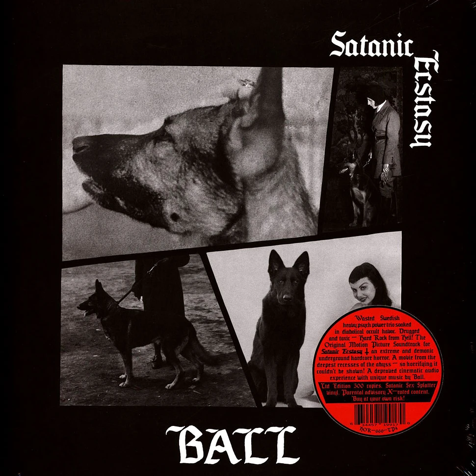 Ball - Satanic Ecstasy Deluxe Edition Satanic Sex Splatter Vinyl Edition