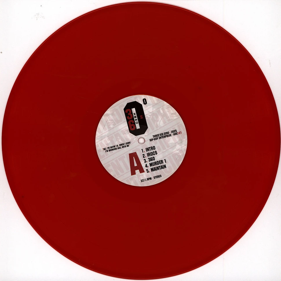 36zero (The Troubleneck Brothers) - Entadacipha HHV Exclusive Red Vinyl Edition