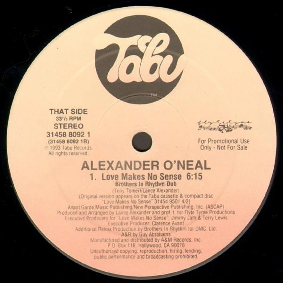 Alexander O'Neal - Love Makes No Sense (Brothers In Rhythm Remixes)