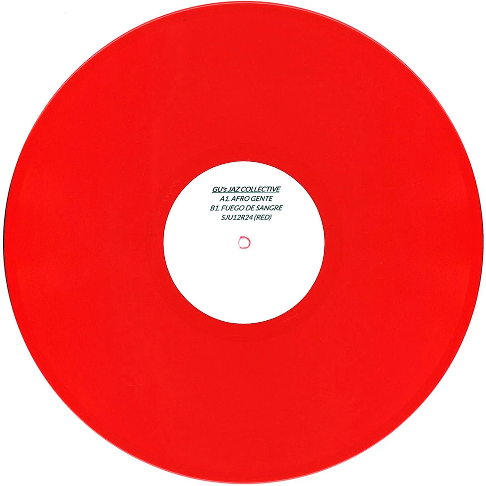 GU's Jaz Collective (Glenn Underground) - Afro Gente / Fuego De Sangre Red Vinyl Edition