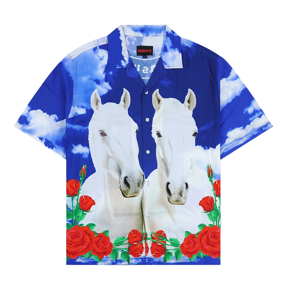 PLEASURES - White Horse Camp Shirt