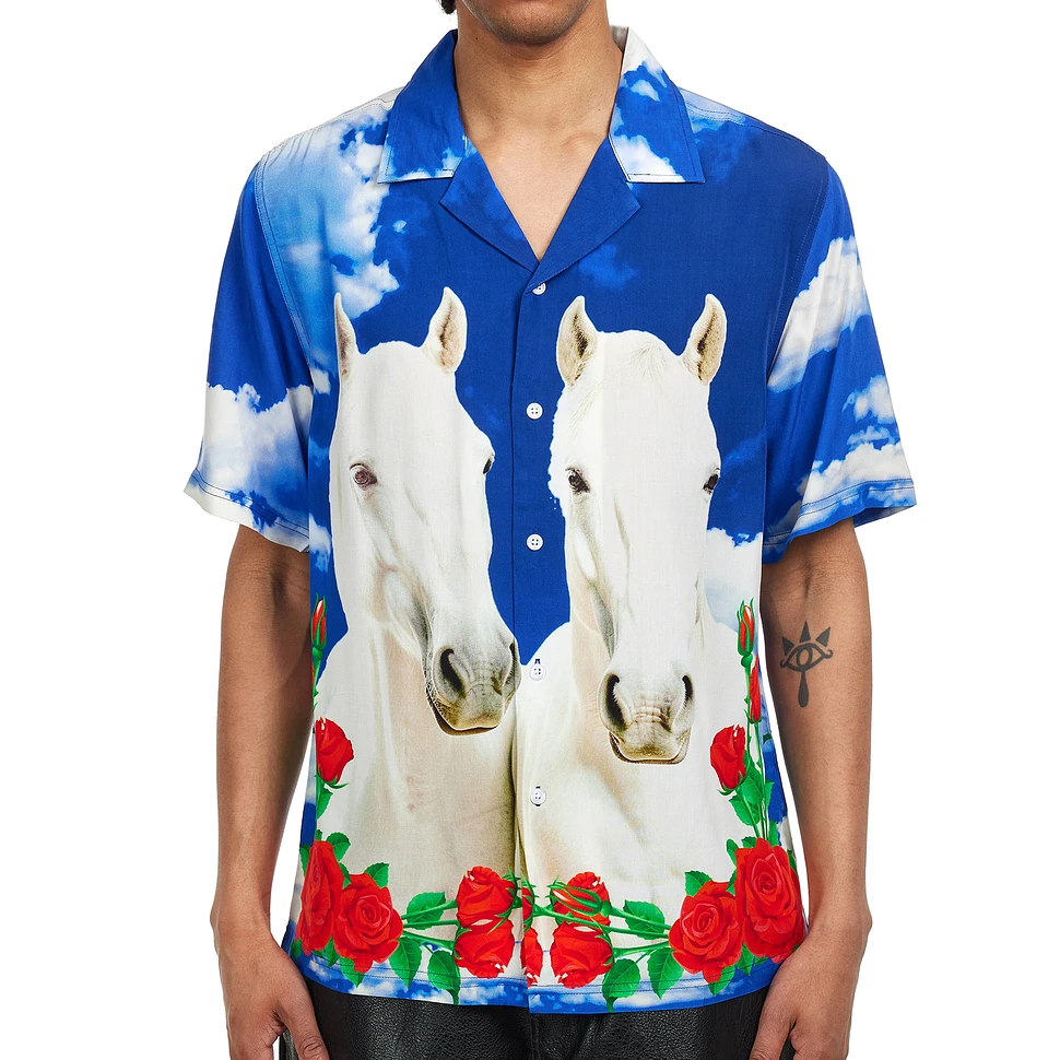 PLEASURES - White Horse Camp Shirt
