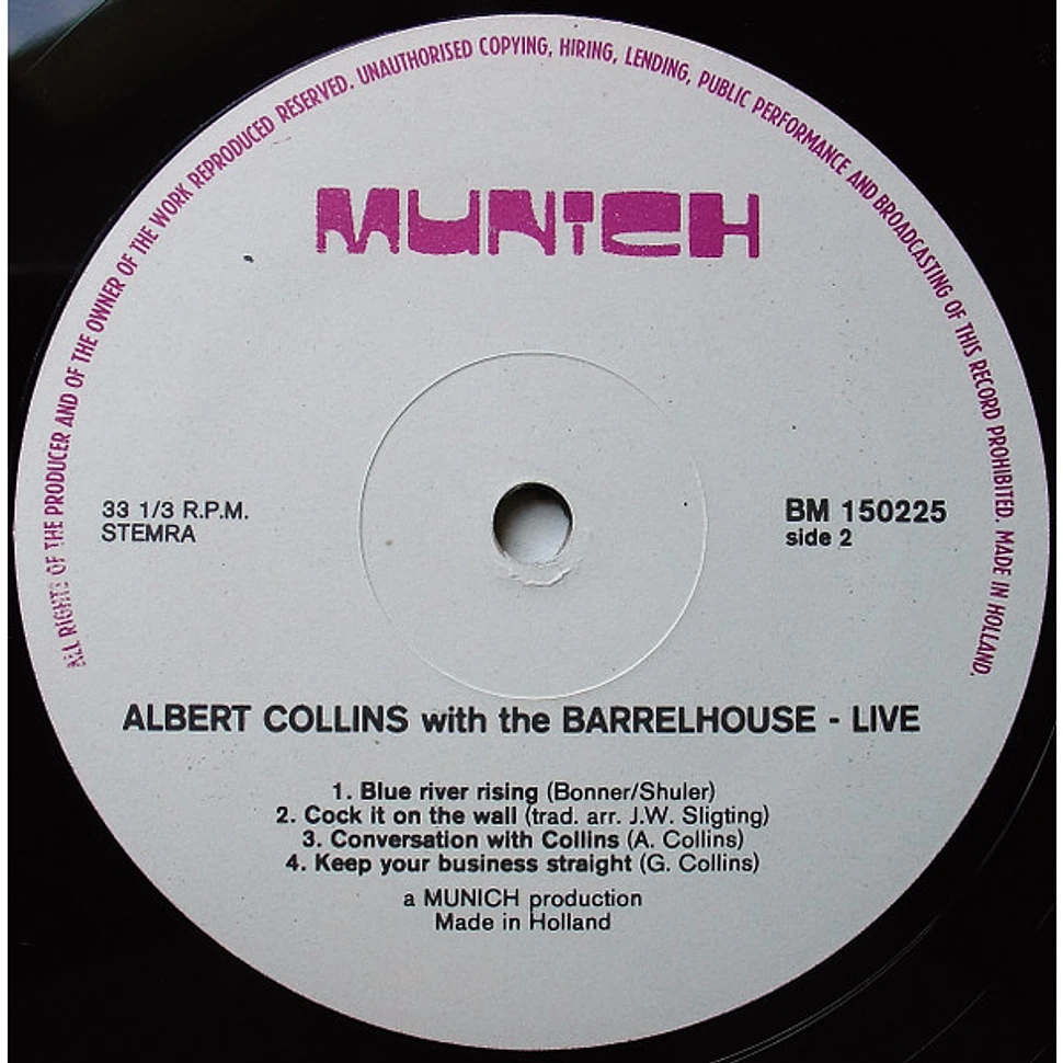 Albert Collins With The Barrelhouse - Live