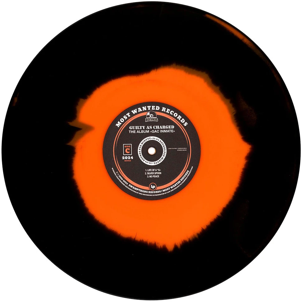 Guilty As Charged - The Album "Gac Inmate" Color In Color Vinyl Edition