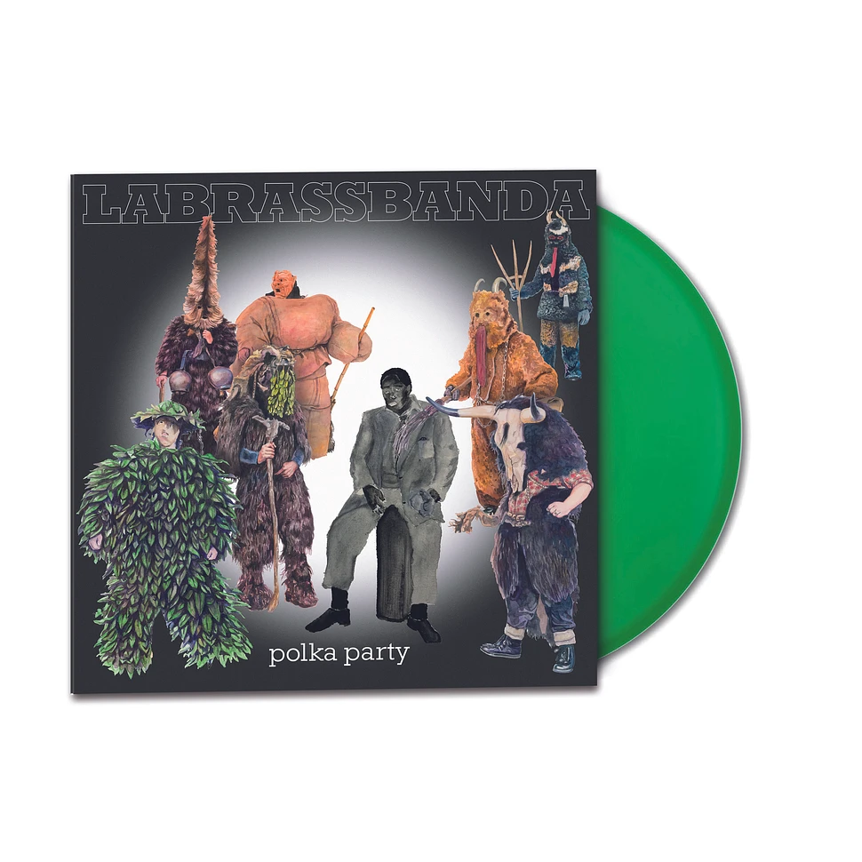 LaBrassBanda - Polka Party Limited Green Vinyl Edition