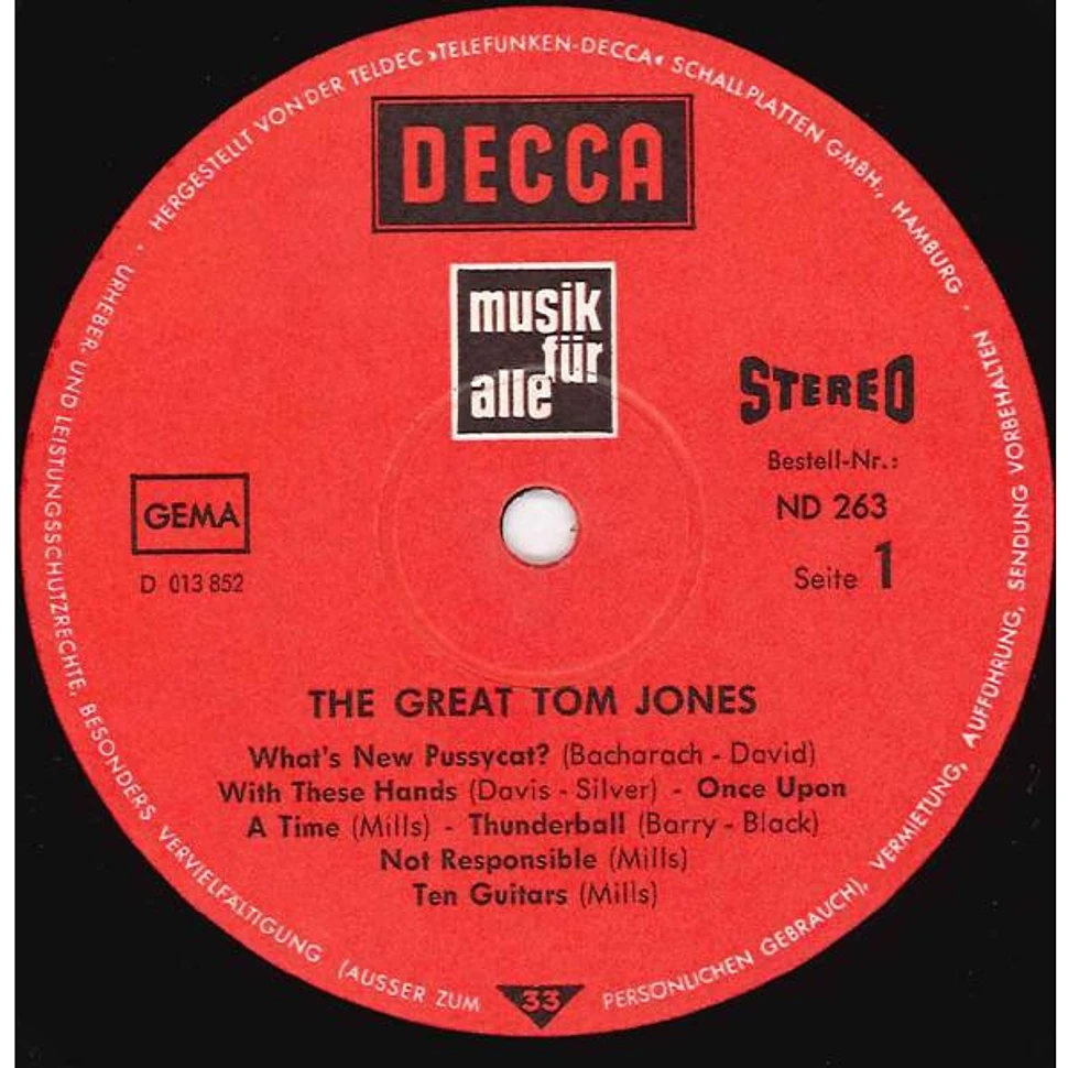 Tom Jones - The Great Tom Jones