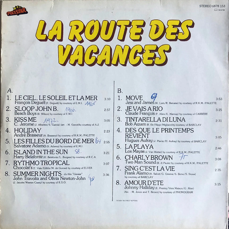 V.A. - La Route Des Vacances