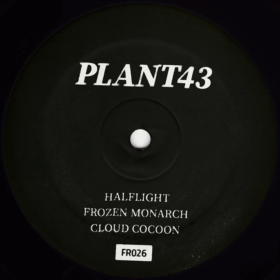 Plant43 - Frozen Monarch Magenta & Black Marbled Vinyl Edition