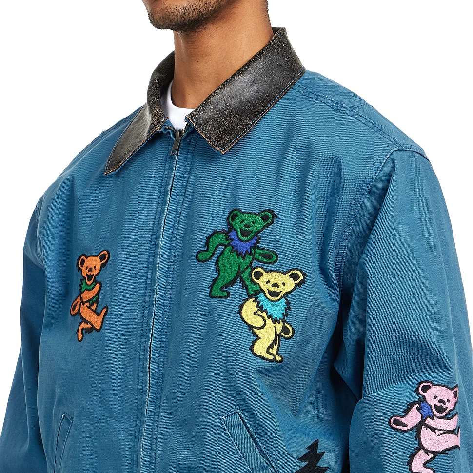 thisisneverthat x Grateful Dead - GD Dancing Bears Work Jacket (Blue) | HHV