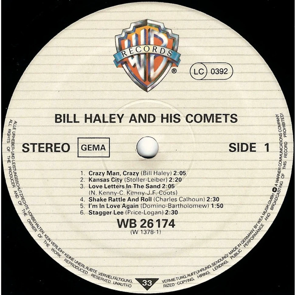 Bill Haley And His Comets - Bill Haley And His Comets