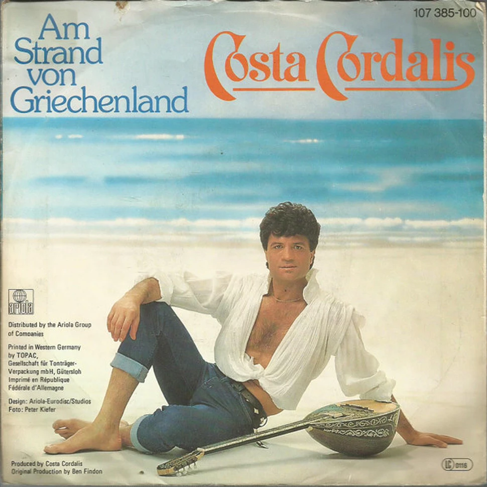 Costa Cordalis - Am Strand Von Griechenland