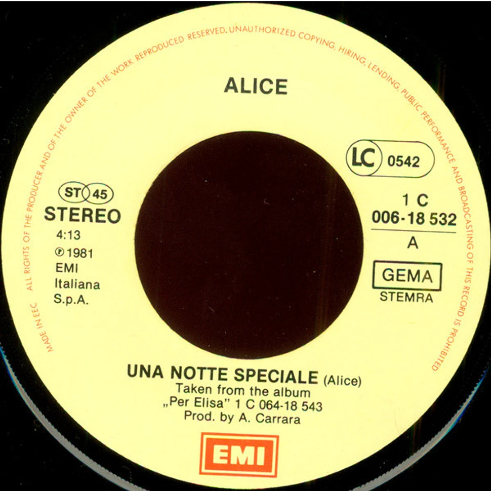 Alice - Una Notte Speciale