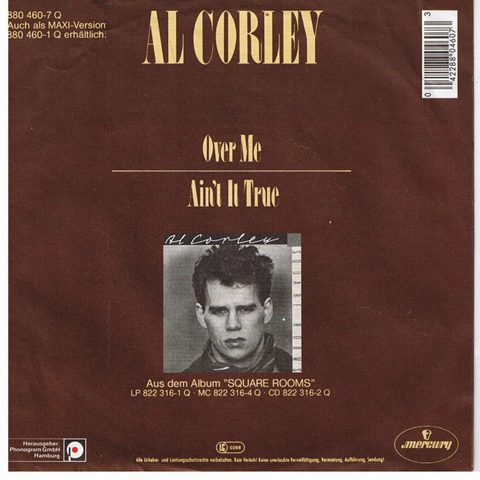 Al Corley - Over Me