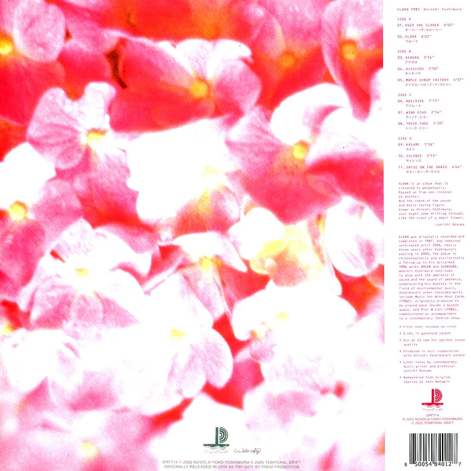 Hiroshi Yoshimura - Flora Blue Vinyl Edition