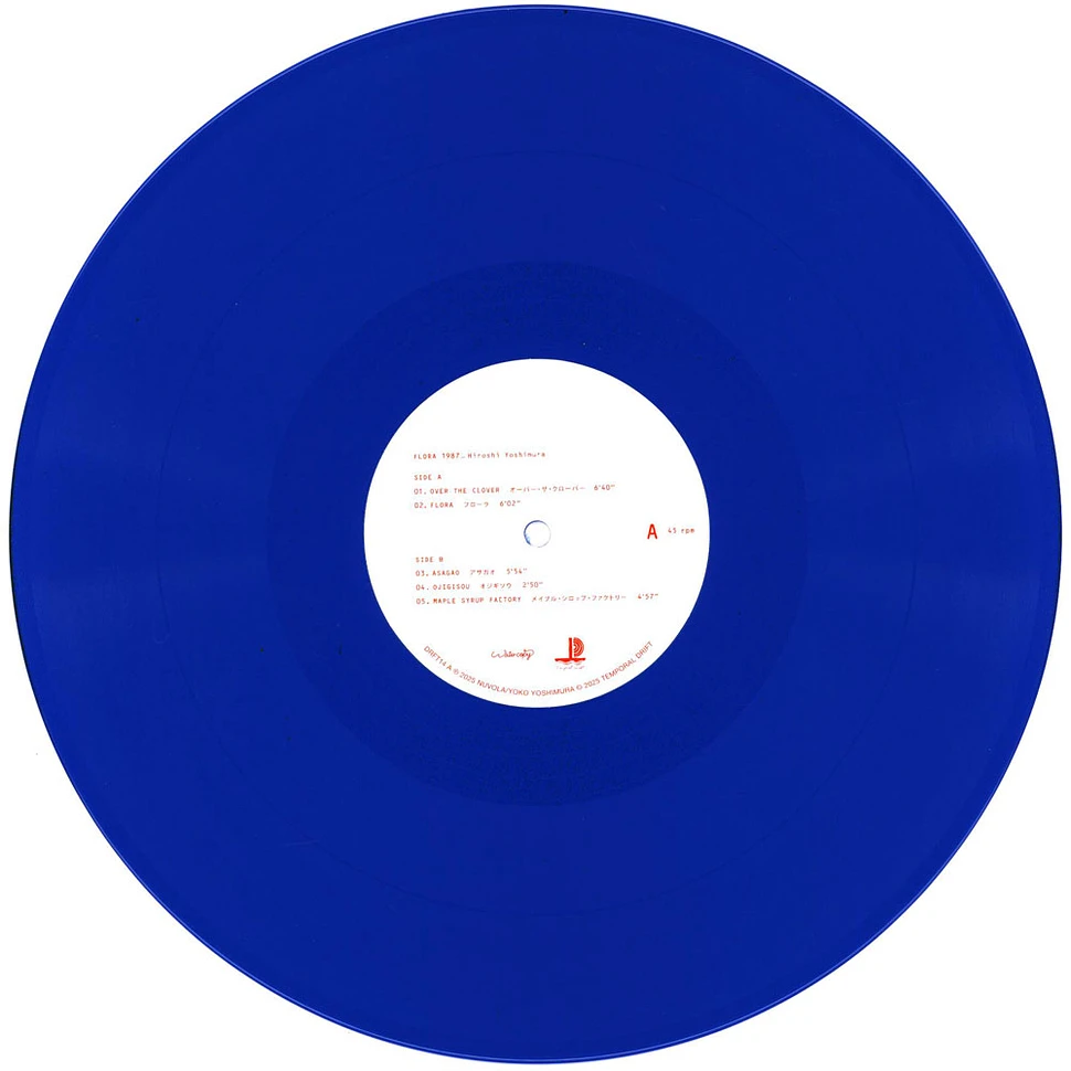 Hiroshi Yoshimura - Flora Blue Vinyl Edition