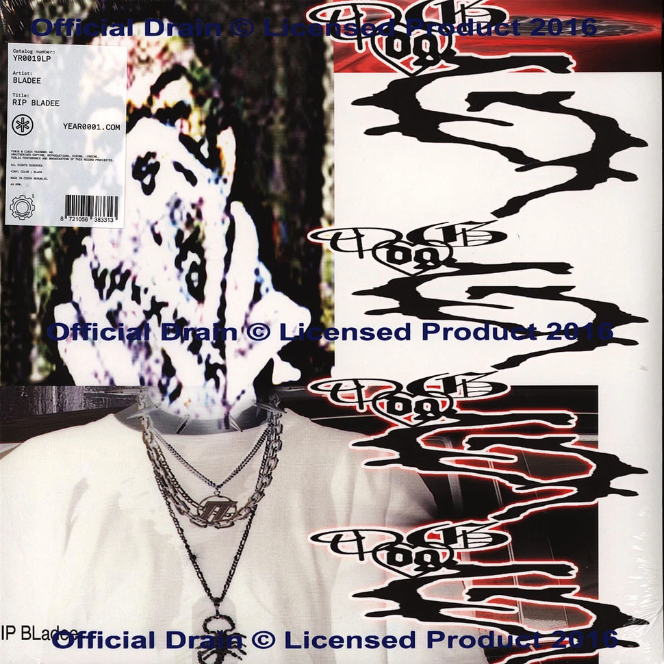 Bladee - rip bladee Black Vinyl Edition