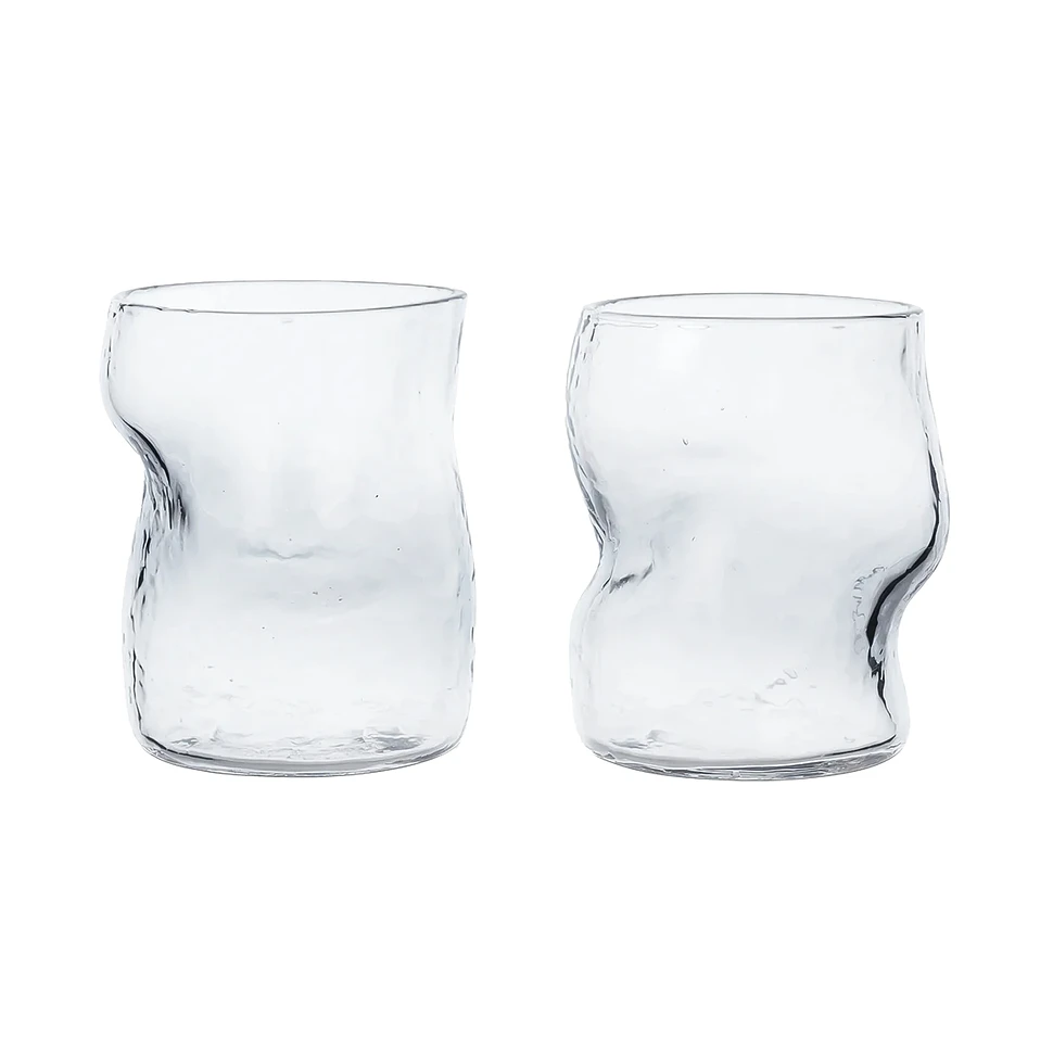 ferm LIVING - Dimple Glasses (Set of 2)