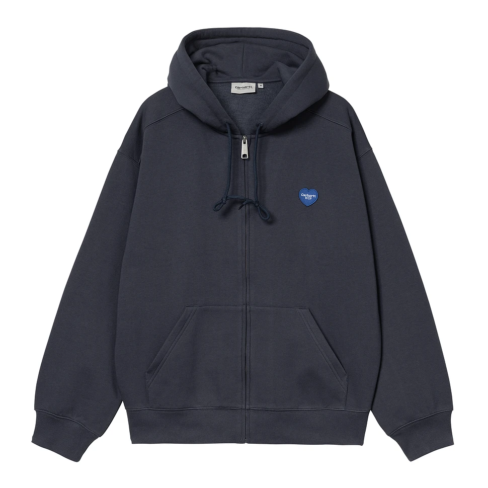 Carhartt WIP - Hooded Heart II Hartt Sweat Jacket (Blue) | HHV