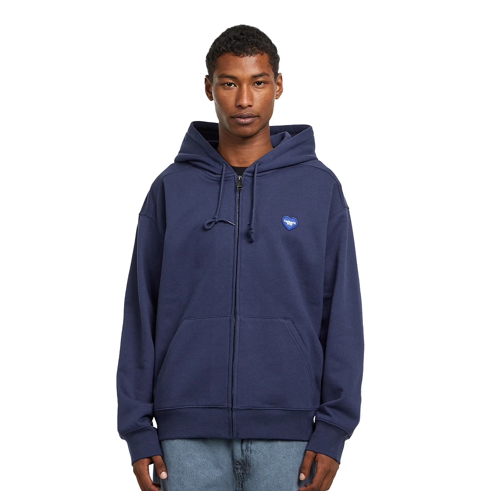 Carhartt WIP - Hooded Heart II Hartt Sweat Jacket (Blue) | HHV