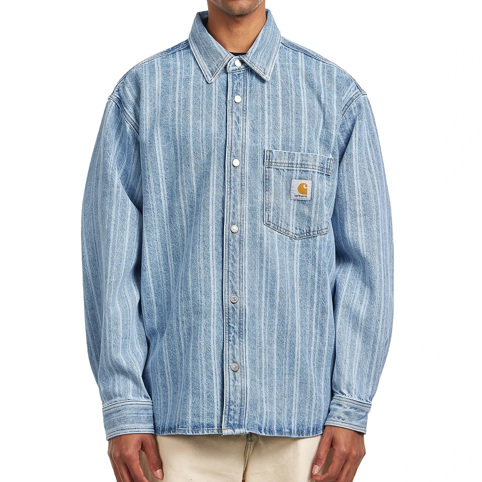 Carhartt WIP - Rylan Shirt Jac "Hampton" Denim, 11.5 oz
