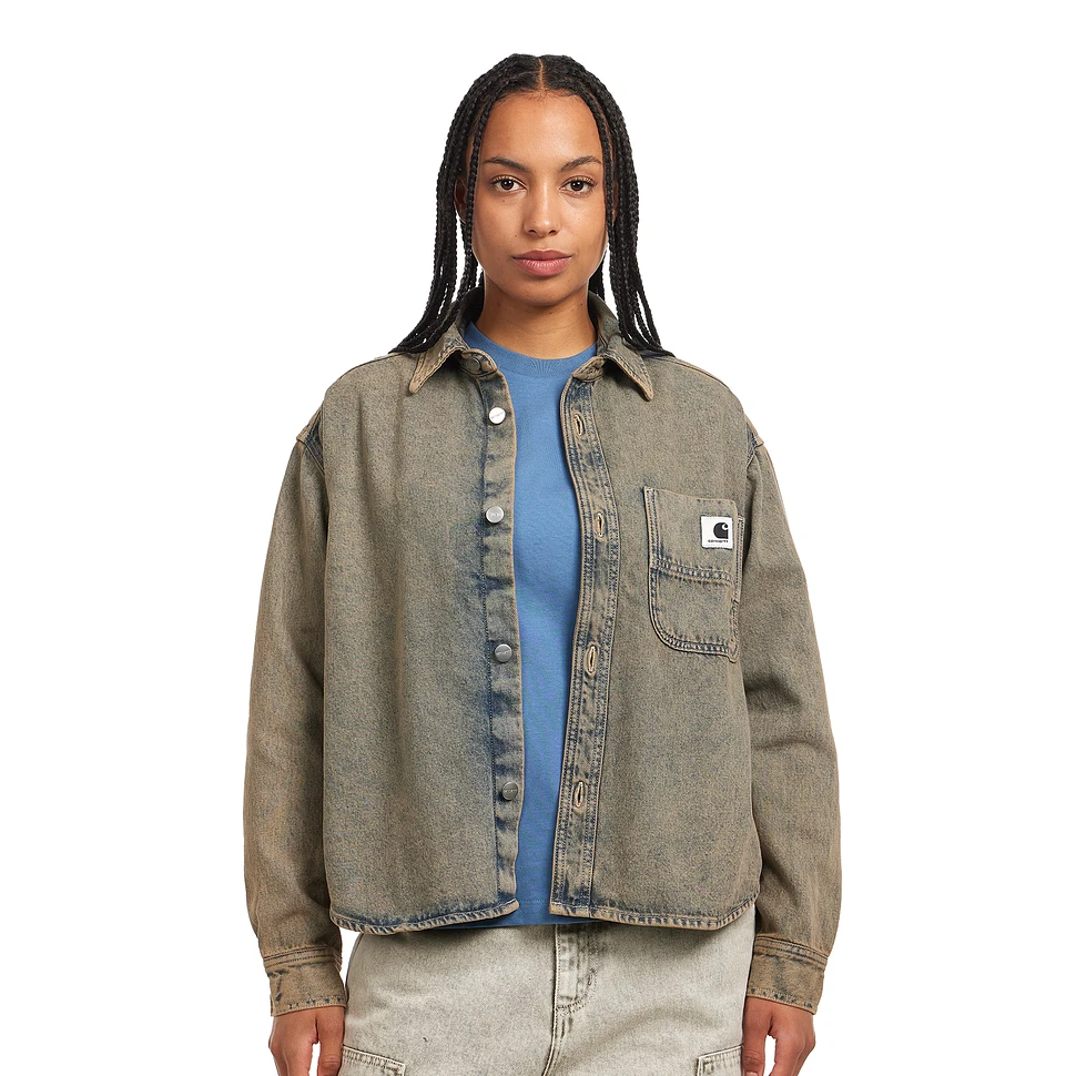 Carhartt WIP - W' Georgia Shirt Jac "Smithtown" Denim, 12 oz