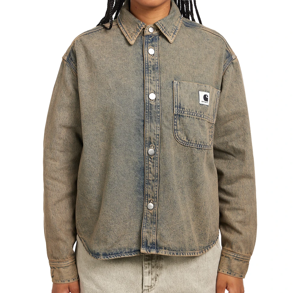 Carhartt WIP - W' Georgia Shirt Jac "Smithtown" Denim, 12 oz