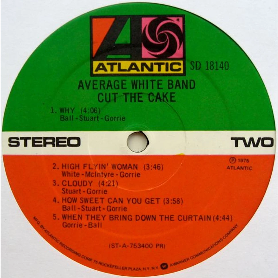 Average White Band - Cut The Cake