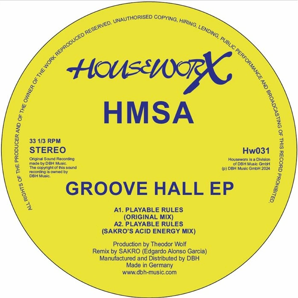 Hmsa - Groove Hall EP