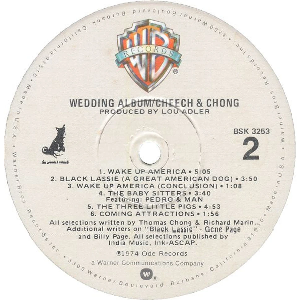 Cheech & Chong - Cheech & Chong's Wedding Album