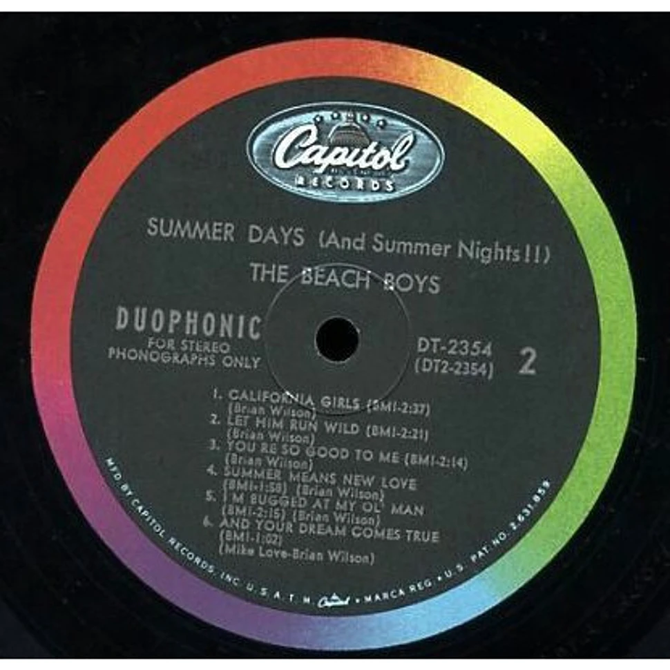 The Beach Boys - Summer Days (And Summer Nights!!)